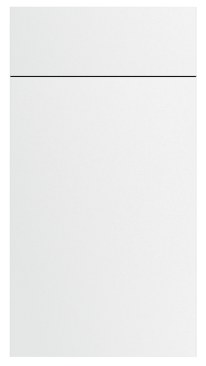 Matt White cabinet door style