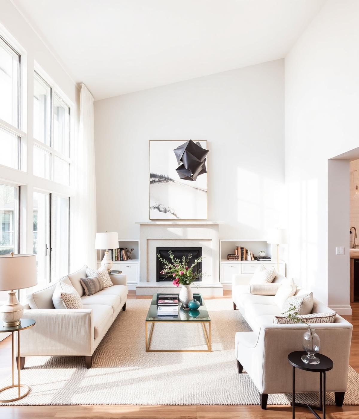 Renovated bright living space