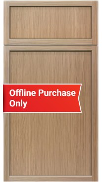 Newtown Smoked Oak cabinet door style