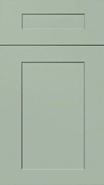 Shaker Jade Green cabinet door style